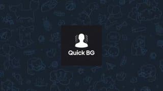 Quick BG Telegram Bot Screenshot